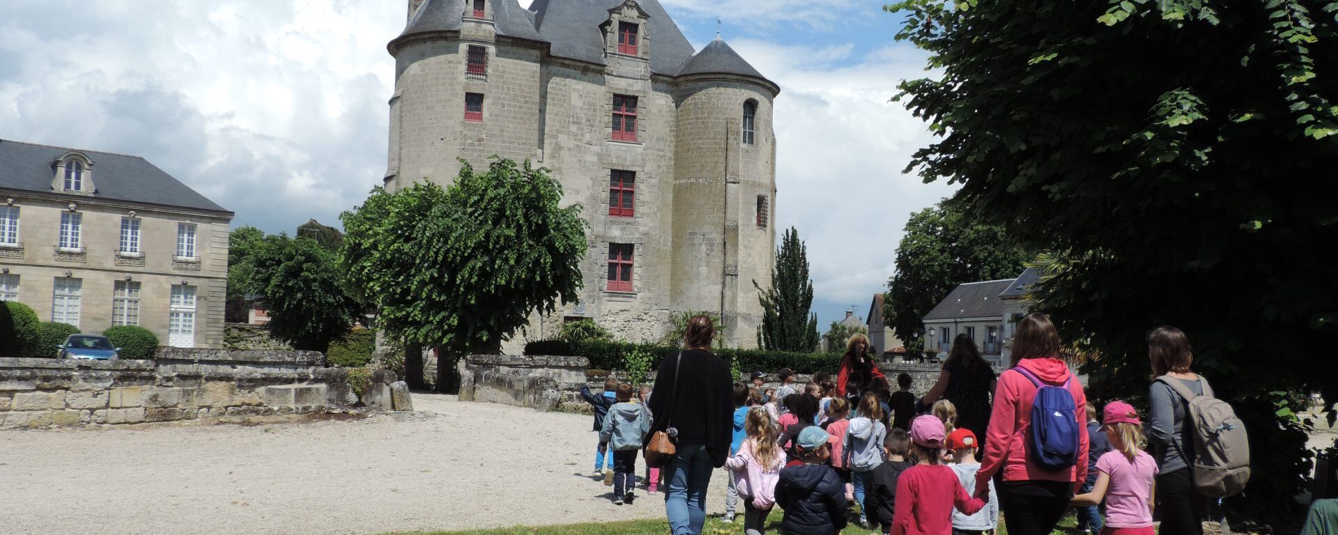 Groupes scolaires et centres de loisirs en visite sur le territoire Retz-en-Valois