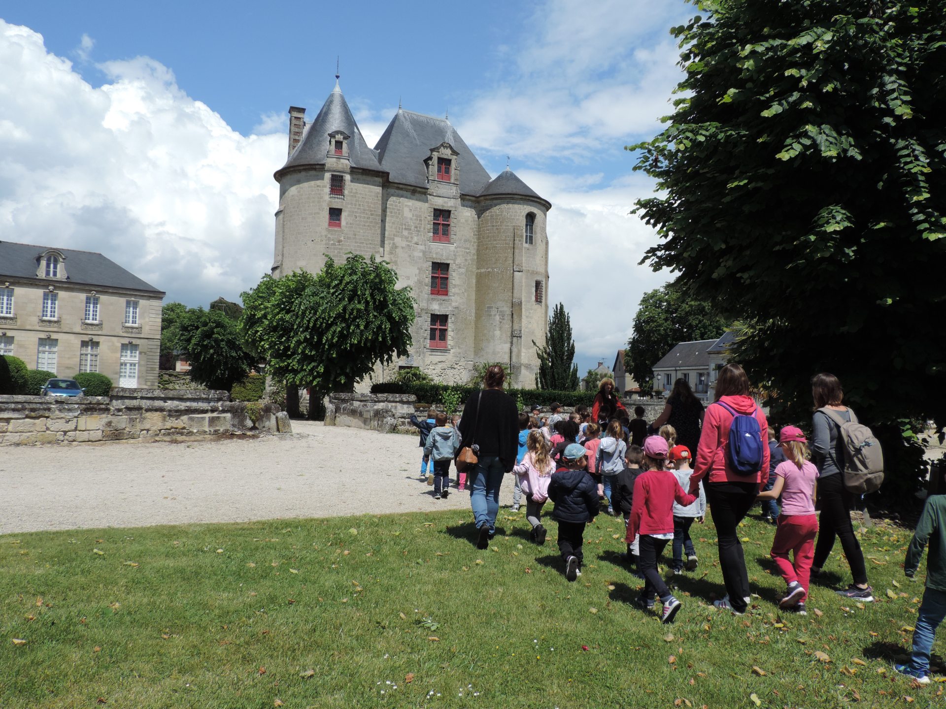Groupes scolaires et centres de loisirs en visite sur le territoire Retz-en-Valois