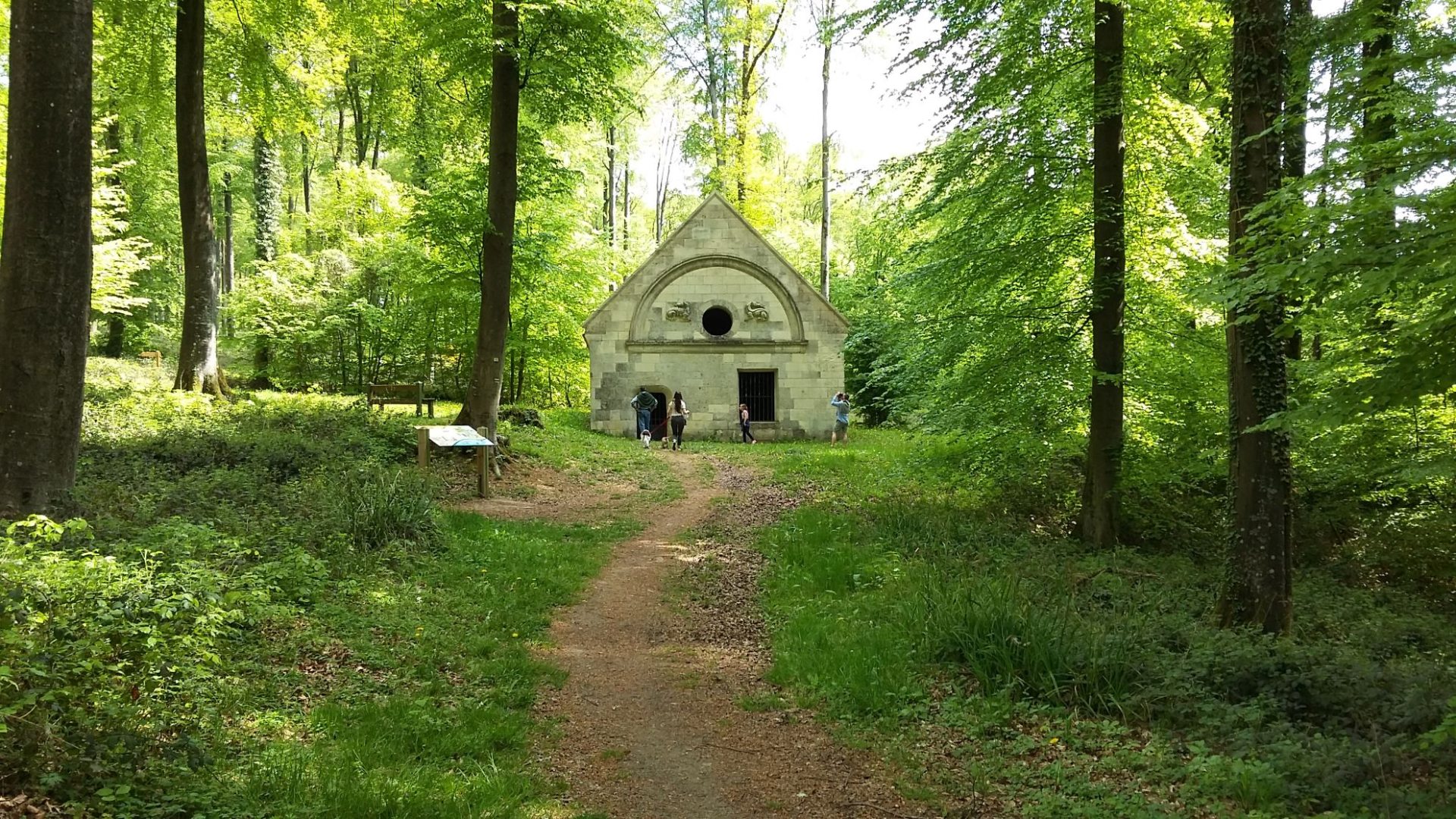 ermitage Saint-Hubert en forêt de Retz